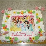 Торт С принцессами Диснея